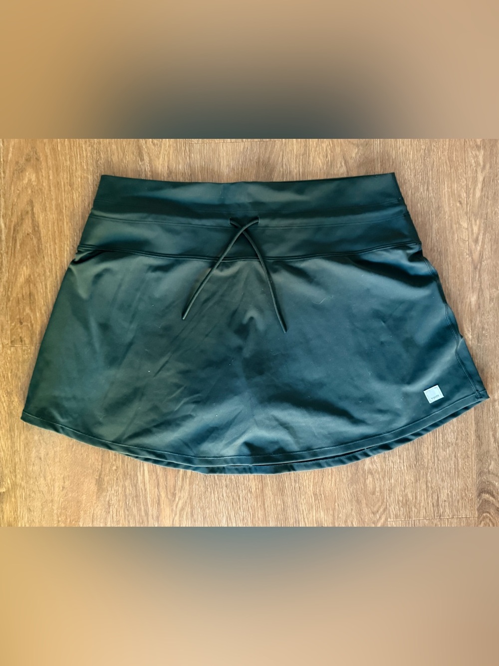 Vuori Mini Athletic Skirt in Forest Green
